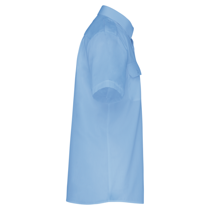 Chemise pilote manches courtes homme
