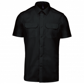 Chemise pilote manches courtes homme