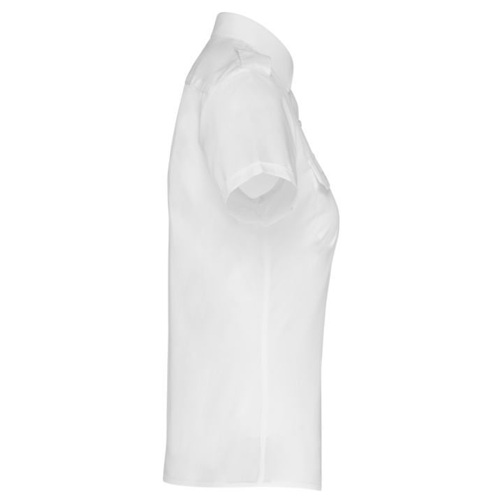 Chemise pilote manches courtes femme