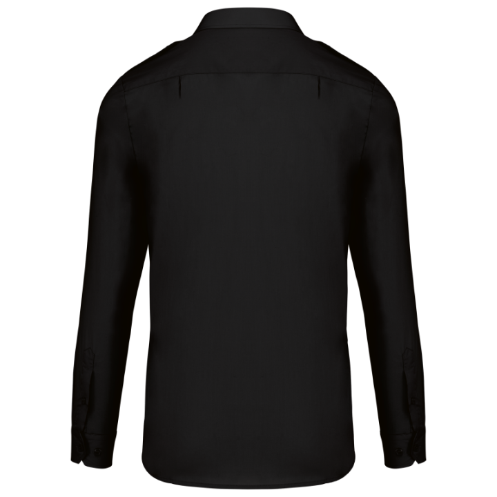 Chemise pilote manches longues homme