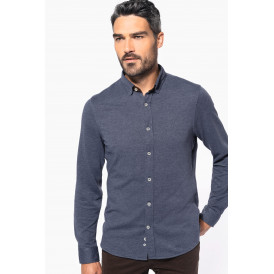 Chemise Jacquard manches longues