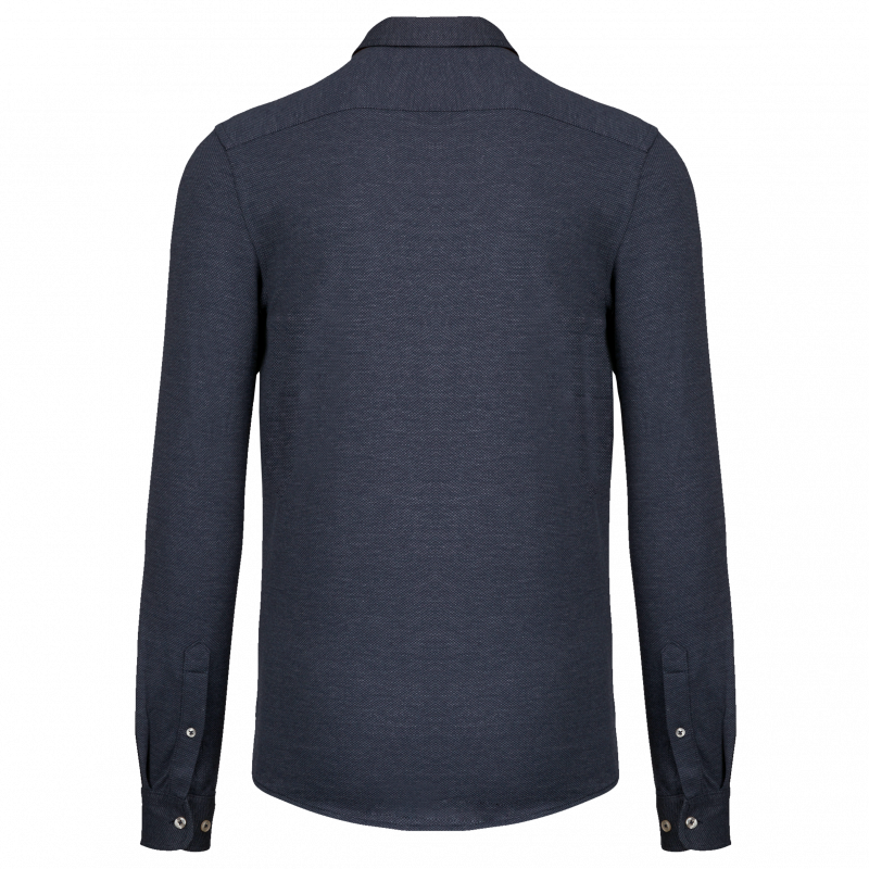 Chemise Jacquard manches longues
