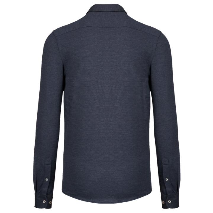 Chemise Jacquard manches longues