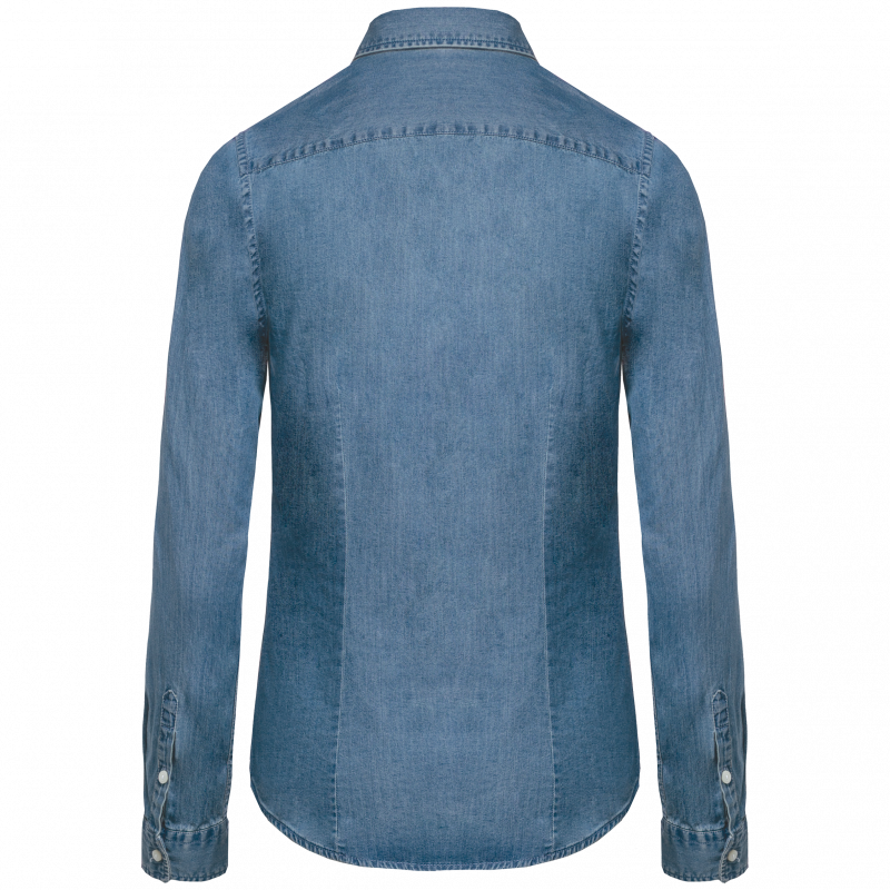 K509 - Chemise Chambray femme KARIBAN K509 - Chemise Chambray femme KARIBAN