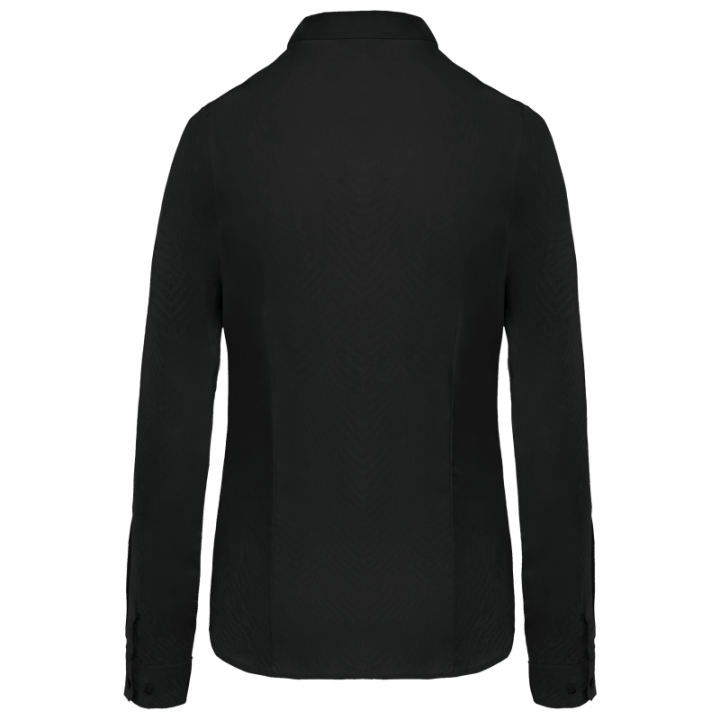 K510 - Chemise popeline manches longues femme KARIBAN