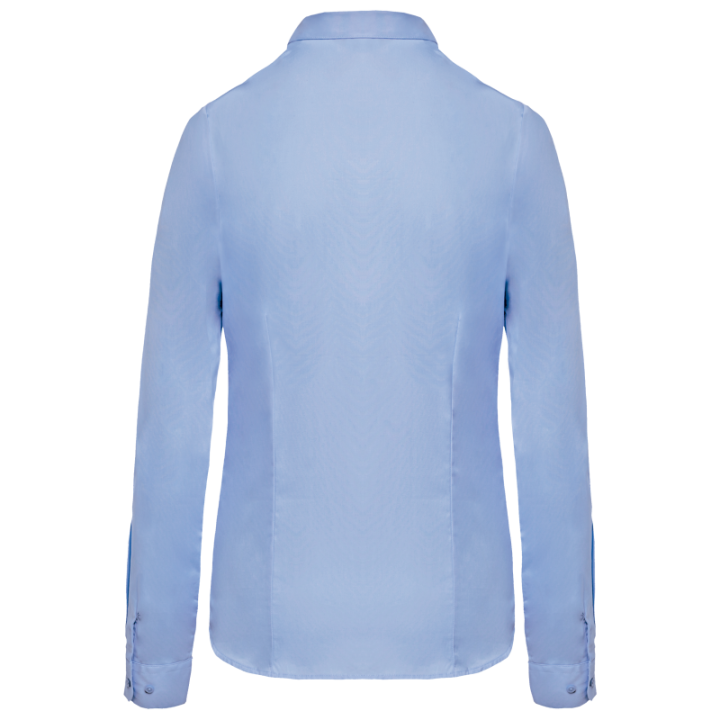 K510 - Chemise popeline manches longues femme KARIBAN