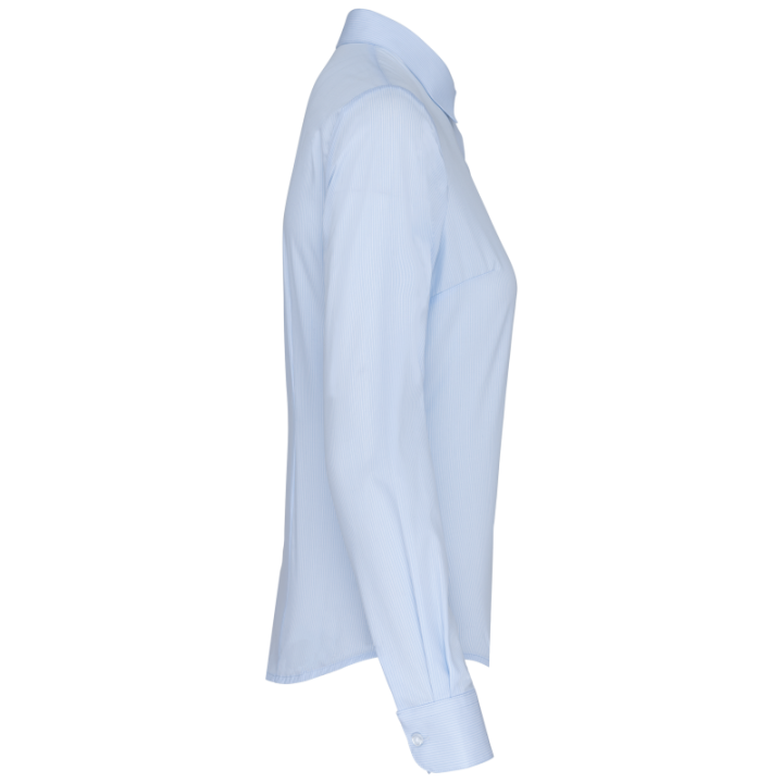 K510 - Chemise popeline manches longues femme KARIBAN