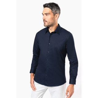 Chemise popeline manches longues homme KARIBAN