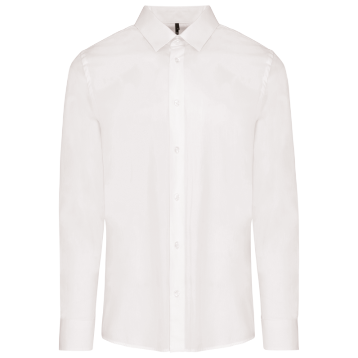 Chemise popeline manches longues homme KARIBAN