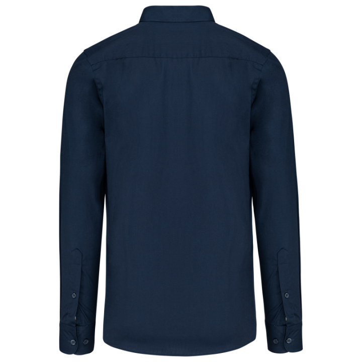 Chemise popeline manches longues homme KARIBAN