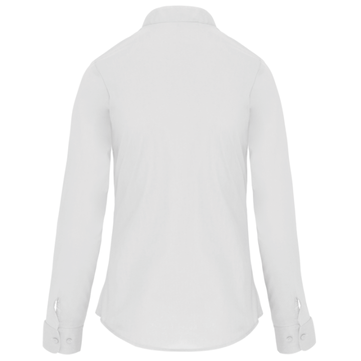 Chemise col mao manches longues femme Kariban