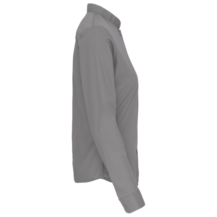 Chemise col mao manches longues femme Kariban