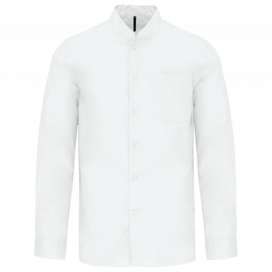 Chemise col mao manches longues Kariban