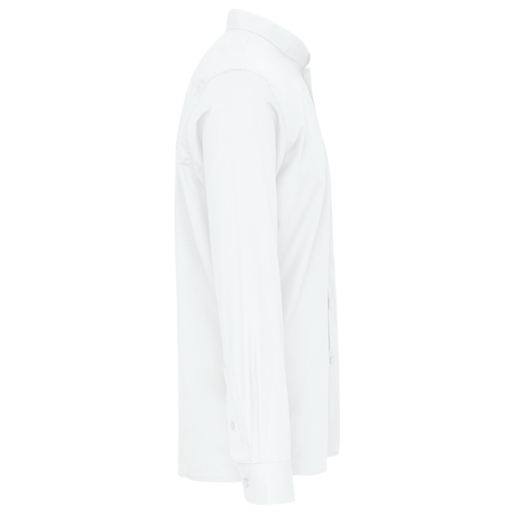 Chemise col mao manches longues Kariban