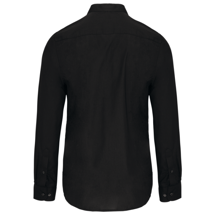 Chemise col mao manches longues Kariban