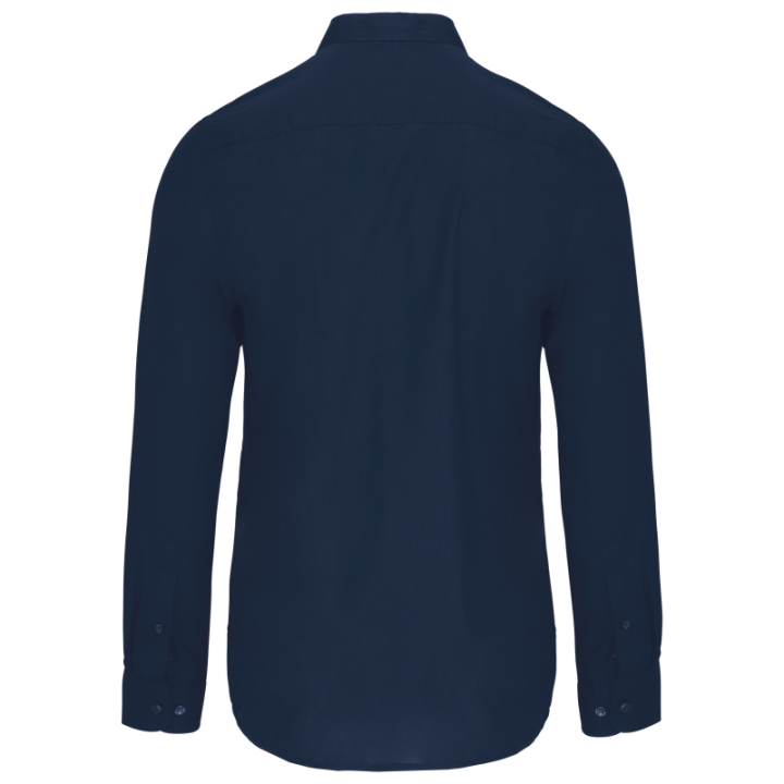 Chemise col mao manches longues Kariban