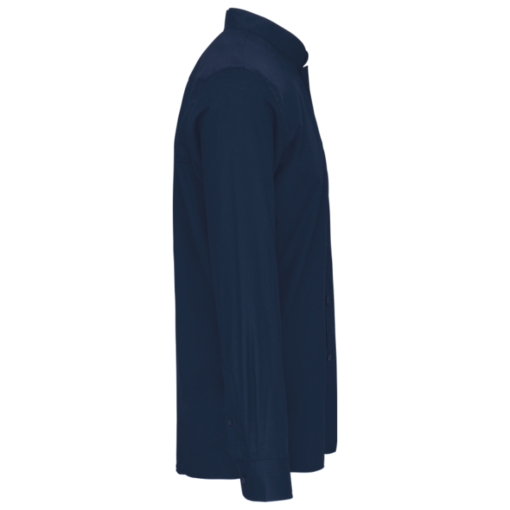 Chemise col mao manches longues Kariban