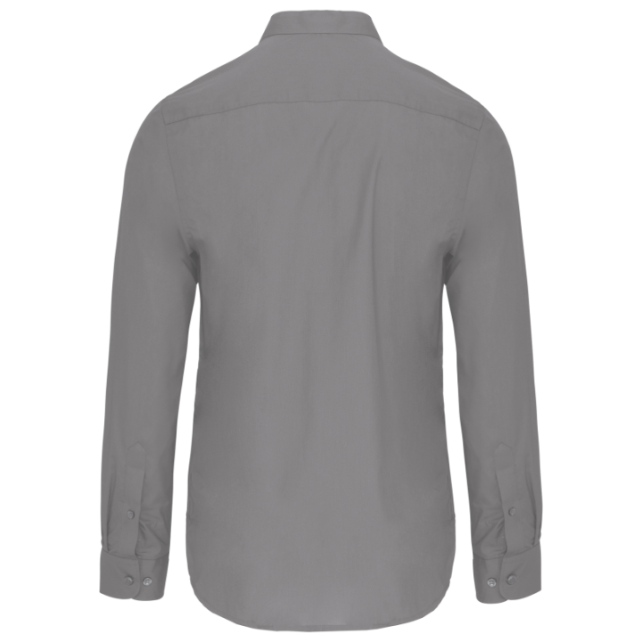 Chemise col mao manches longues Kariban