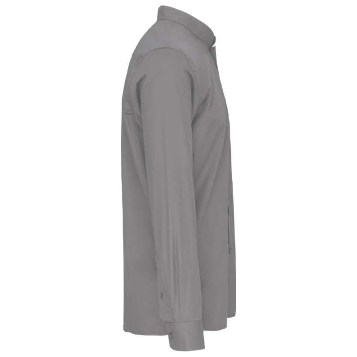 Chemise col mao manches longues Kariban