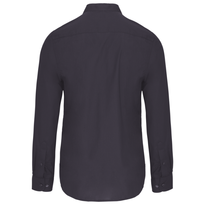 Chemise col mao manches longues Kariban