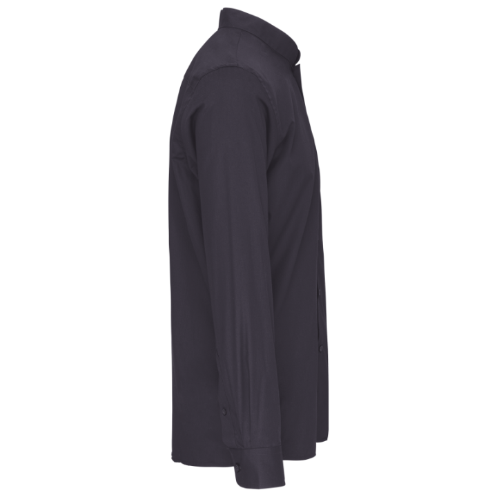 Chemise col mao manches longues Kariban