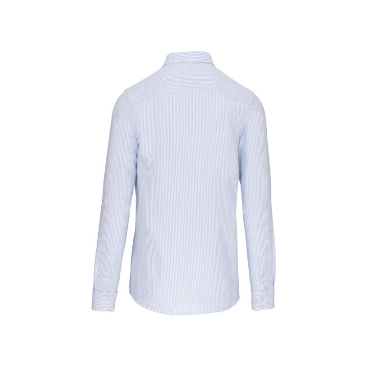 Chemise oxford lavée manches longues homme