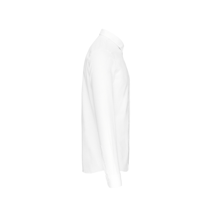 Chemise oxford lavée manches longues homme
