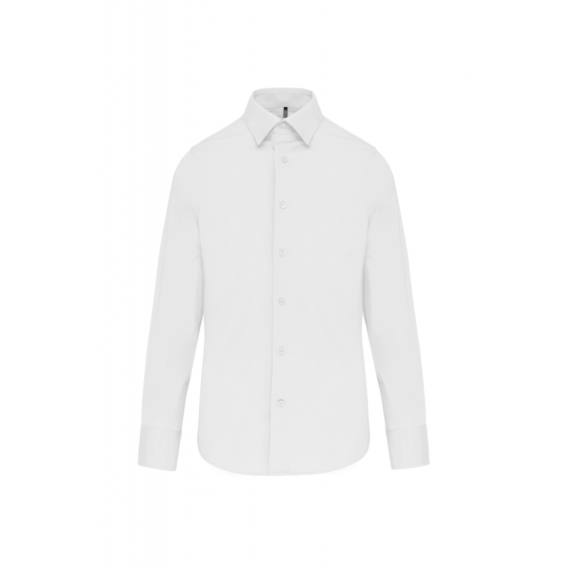 Chemise ajustée homme manches longues sans repassage kariban