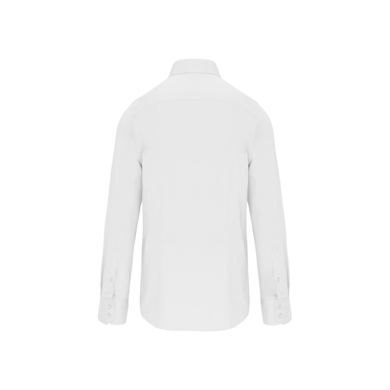 Chemise ajustée homme manches longues sans repassage kariban