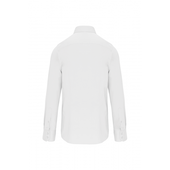 Chemise ajustée homme manches longues sans repassage kariban