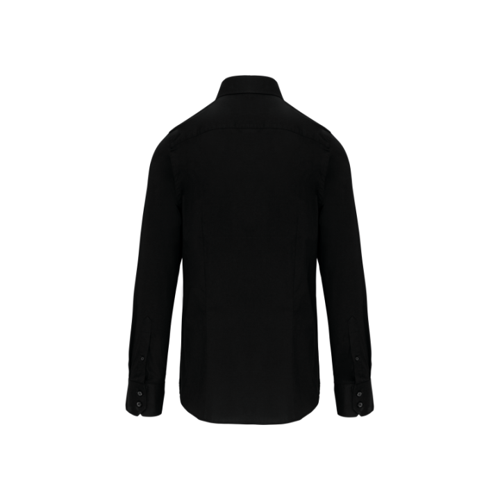 Chemise ajustée homme manches longues sans repassage kariban
