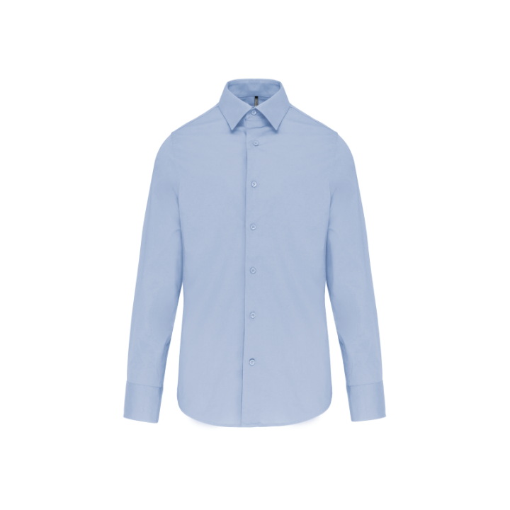 Chemise ajustée homme manches longues sans repassage kariban