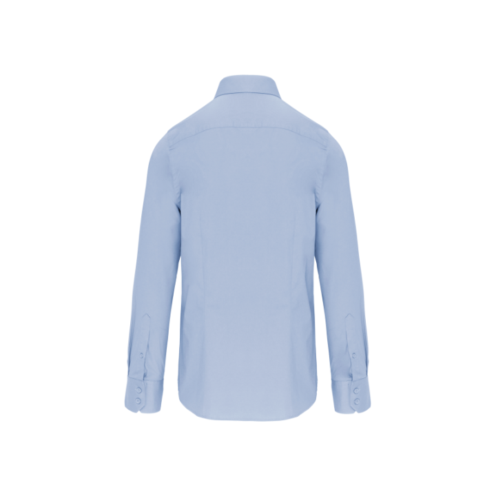 Chemise ajustée homme manches longues sans repassage kariban