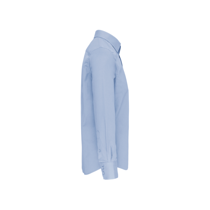 Chemise ajustée homme manches longues sans repassage kariban