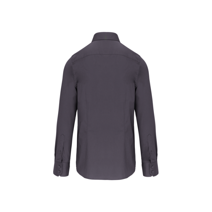 Chemise ajustée homme manches longues sans repassage kariban