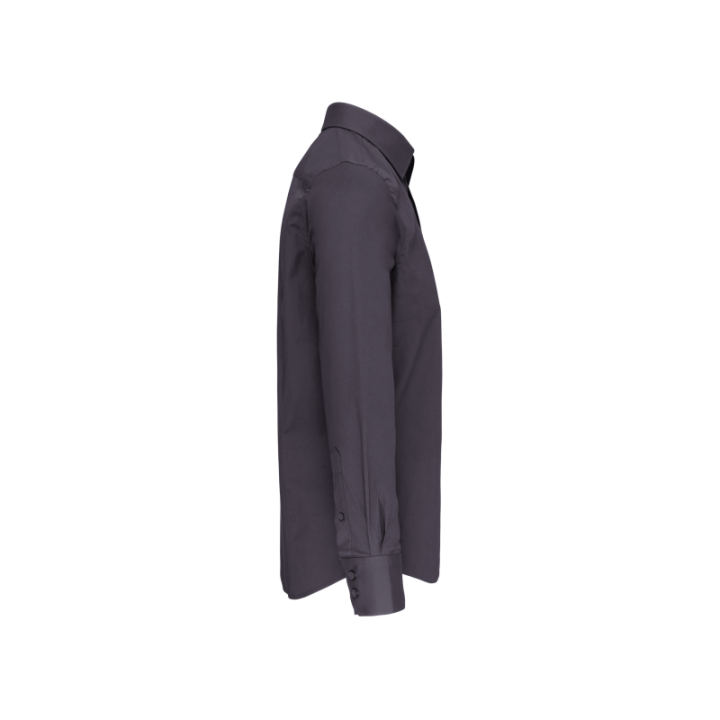 Chemise ajustée homme manches longues sans repassage kariban