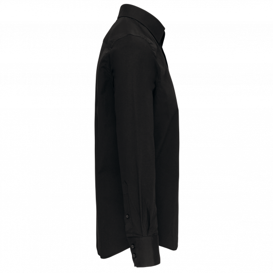 Chemise homme manches longues coton / élasthanne kariban
