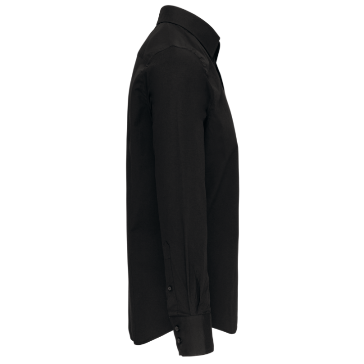 Chemise homme manches longues coton / élasthanne kariban