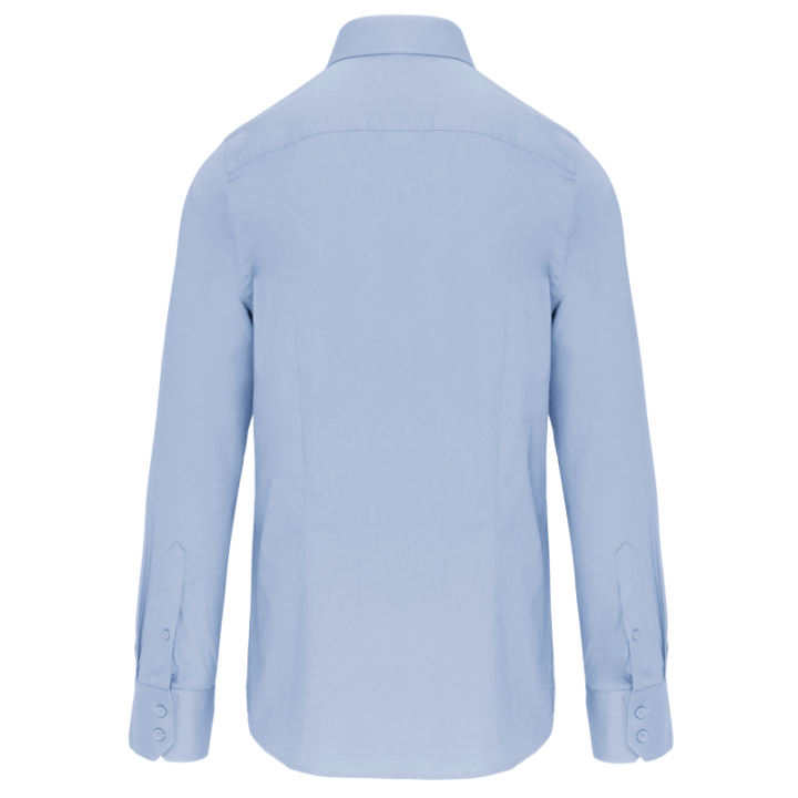 Chemise homme manches longues coton / élasthanne kariban