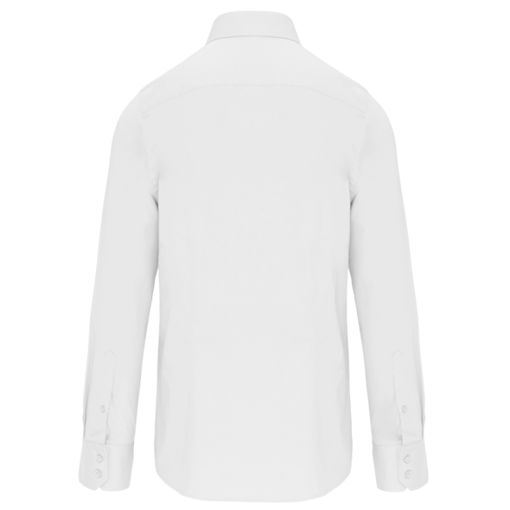 Chemise homme manches longues coton / élasthanne kariban
