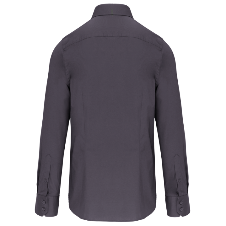 Chemise homme manches longues coton / élasthanne kariban