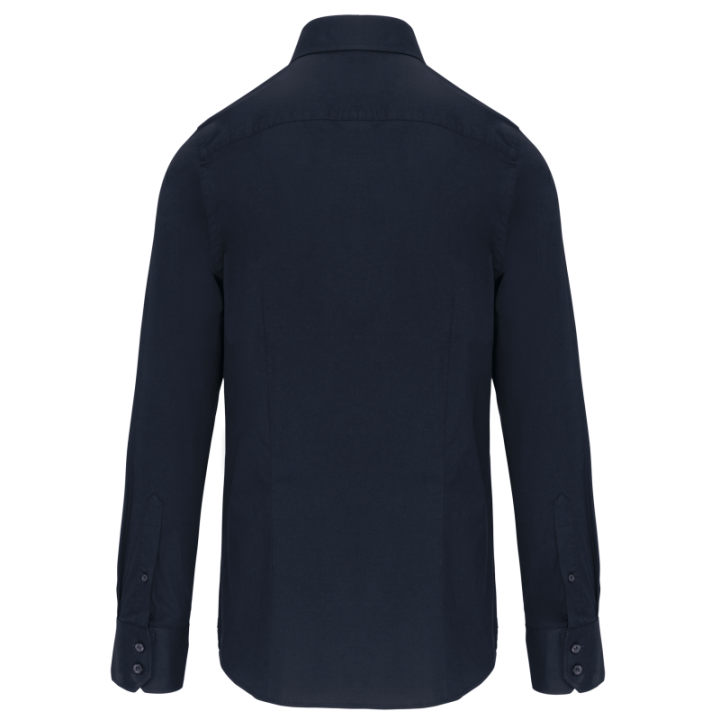 Chemise homme manches longues coton / élasthanne kariban