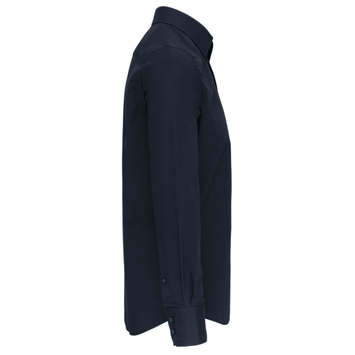 Chemise homme manches longues coton / élasthanne kariban