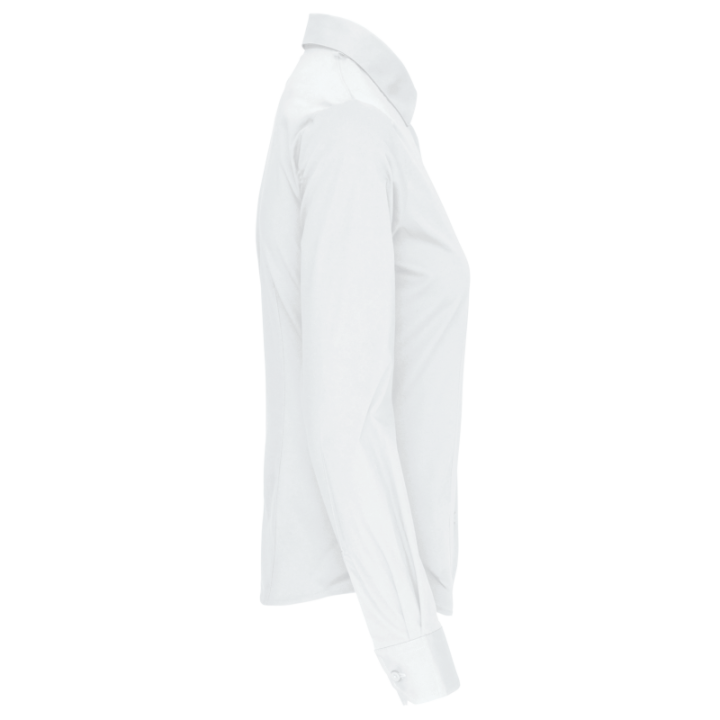 Chemise femme manches longues coton / élasthanne kariban