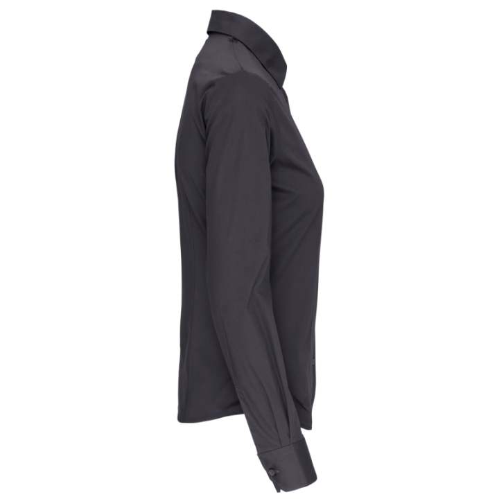 Chemise femme manches longues coton / élasthanne kariban