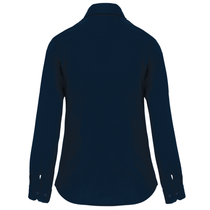 Chemise femme manches longues coton / élasthanne kariban