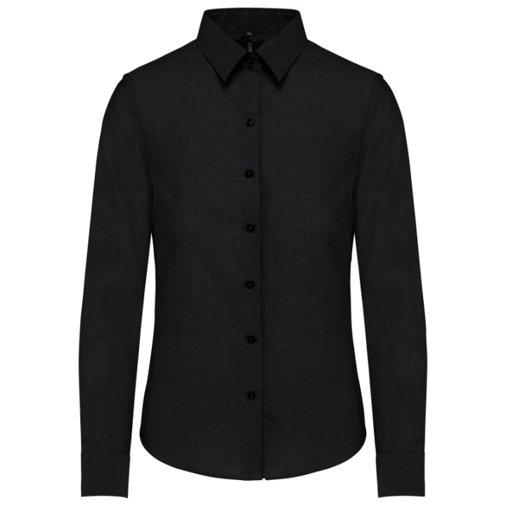 Chemise femme oxford manches longues kariban
