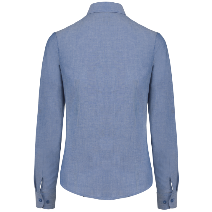 Chemise femme oxford manches longues kariban