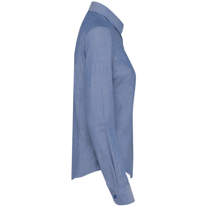 Chemise femme oxford manches longues kariban