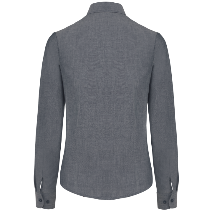 Chemise femme oxford manches longues kariban